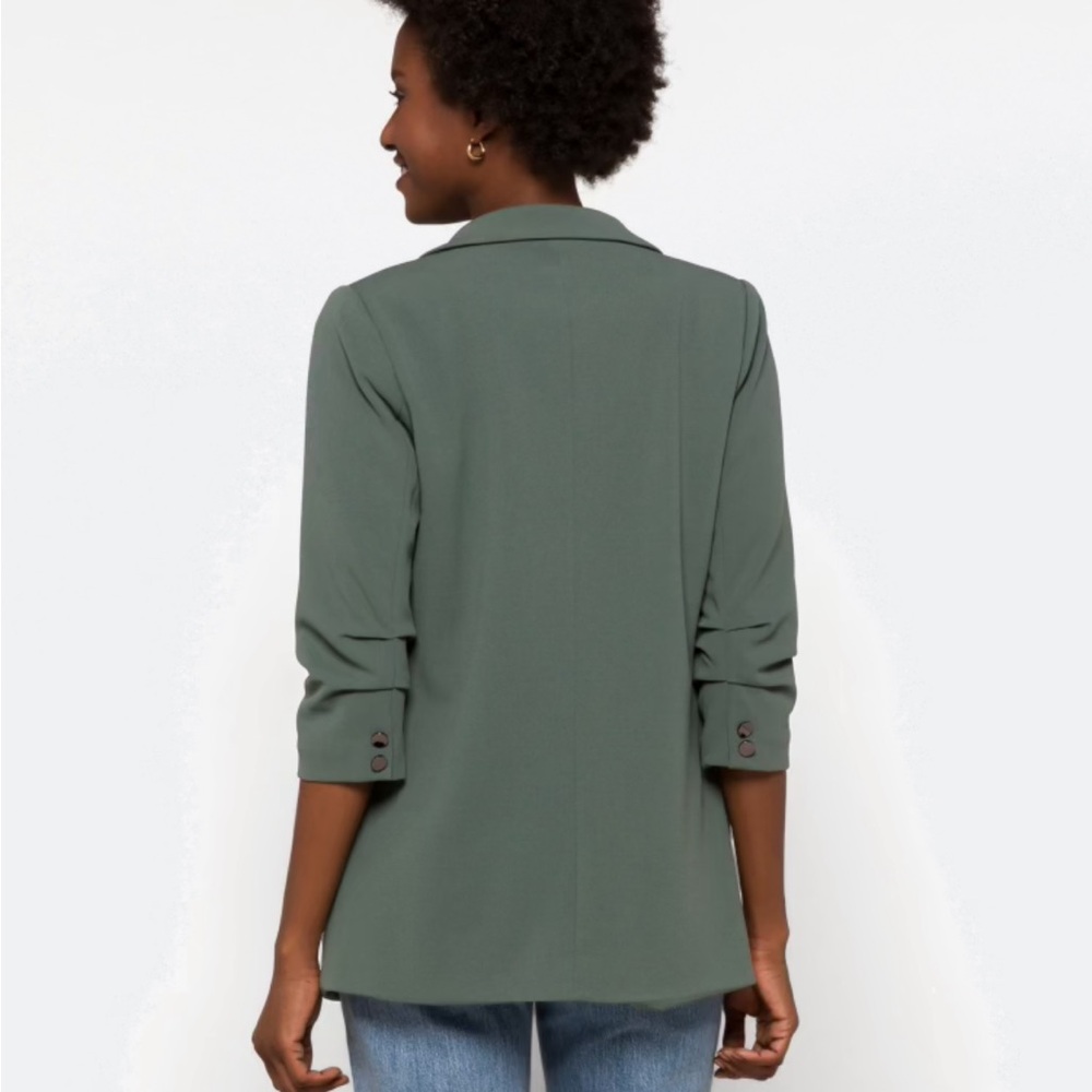 Skies Are Blue Longline Blazer - Picture 2 of 7